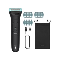 Philips 5000 Series BG5470 Trimmer - Sleek Black Design for Effortless Grooming